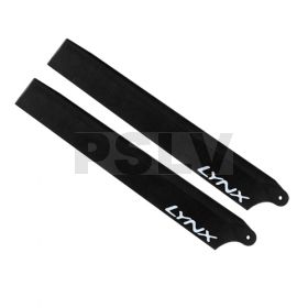  LX61353  Lynx Heli Innovations Plastic Main Blade 135 mm Black 130X 